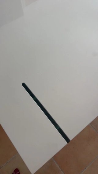 Mesa de cocina de cristal