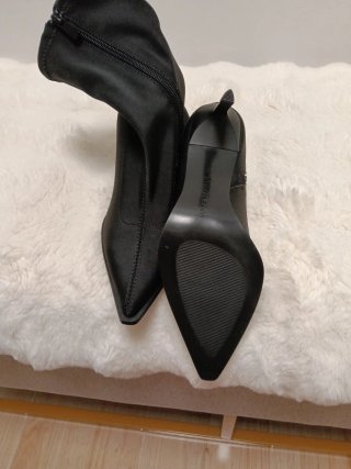 Botines negros Stradivarius