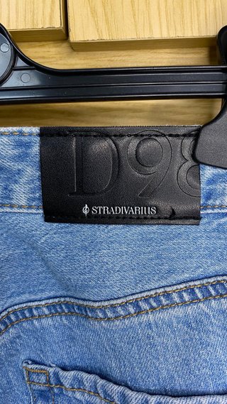 Pantalones vaqueros anchos azules