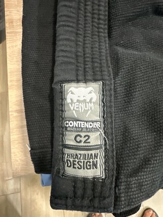 Kimono Jiu Jitsu Venum Niño Negro