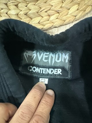 Kimono Jiu Jitsu Venum Niño Negro