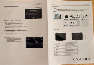 Carplay táctil Moto 7” Nuevo. Android y Apple