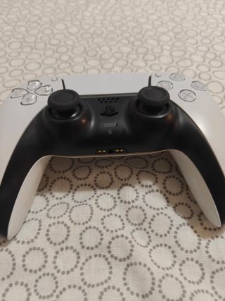 Mando PS5 Blanco TMR K-SILVER