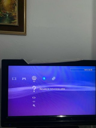 Consola PlayStation 3 Negra + 2 Mandos y Juegos