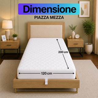Coprimaterasso Trapuntato 180x200 Matrimoniale