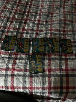 Lote 7 Cromos Fútbol Elites Power MGK
