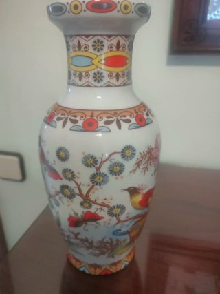 Jarrón de porcelana estilo chino