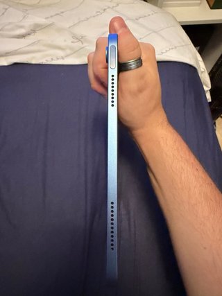 iPad 10ª Gen Azul+ Funda Logitech+ Lapiz Apple