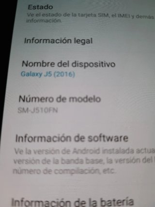 Samsung Galaxy J5 2016 Dorado
