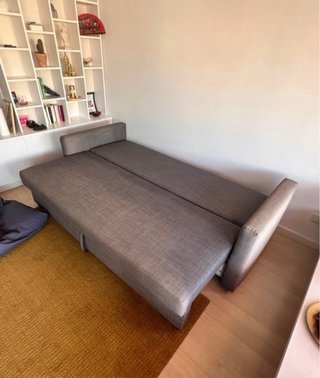 Sofá Cama IKEA FRIHETEN 3 Plazas Gris