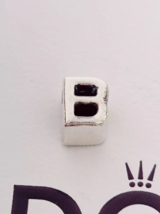 Charm Pandora Lettera B Argento