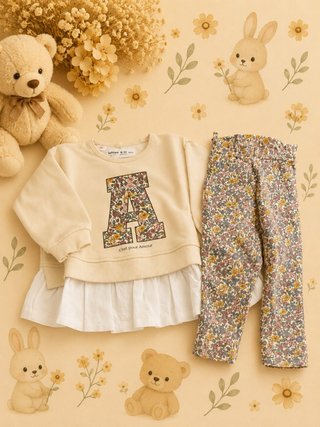 Conjunto niña Lefties 9/12 meses