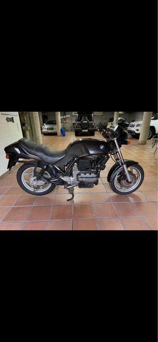 BMW K75 con documentación, avería motor