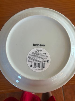 Platos llanos porcelana Bidasoa