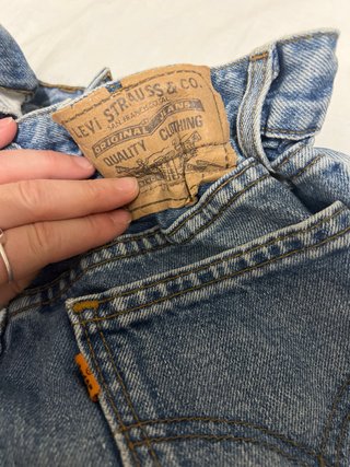 Shorts Levi's vintage paperbag cintura alta