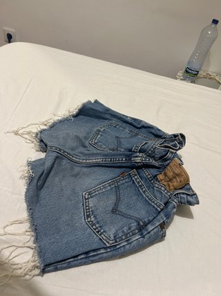 Shorts Levi's vintage paperbag cintura alta
