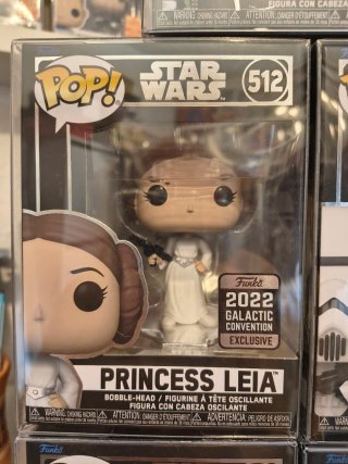 Pack 5 Funkos Star Wars Galactic Convention 2022