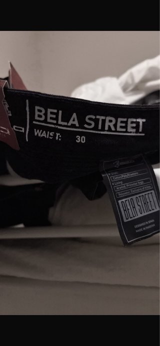 Pantalón vaquero moto mujer BELA negro