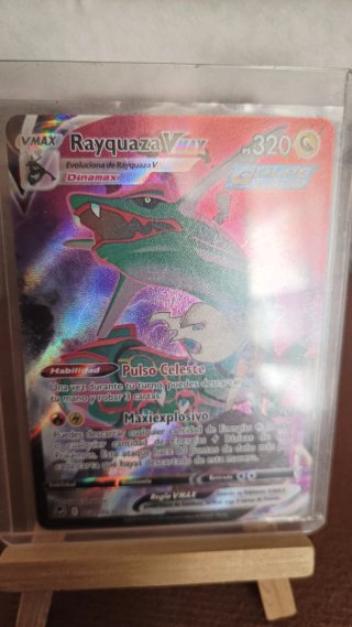 Carta Pokémon Rayquaza VMAX TG20 SIT🇪🇦