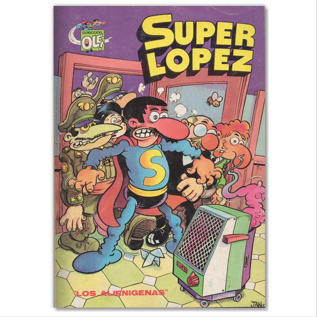 SUPERLOPEZ 1 a 5 y 8 (6 Números)