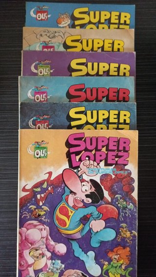 SUPERLOPEZ 1 a 5 y 8 (6 Números)
