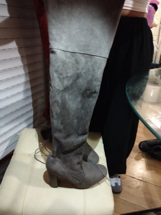 Botas de mujer grises