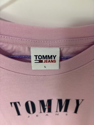 Camiseta Tommy Jeans Rosa Talla L