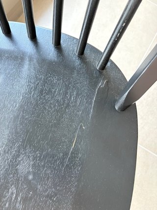4 Sillas de Comedor Ikea SKOGSTA Negras