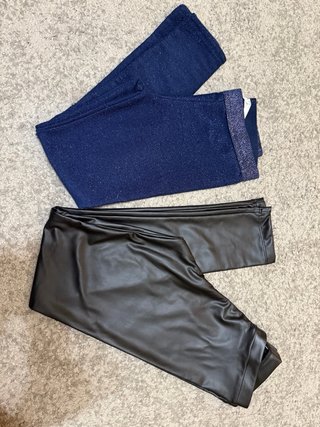 Sudadera niña 6 años azul 2 pantalones 6-7 años