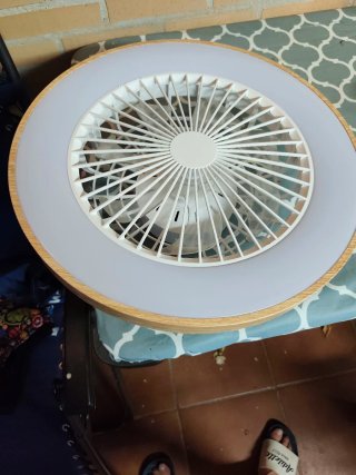 Lámpara LED Techo con Ventilador Activeallbrite