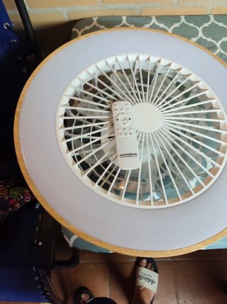 Lámpara LED Techo con Ventilador Activeallbrite