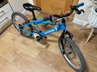 Bicicleta Infantil Btwin Azul