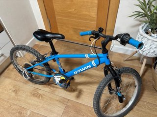 Bicicleta Infantil Btwin Azul