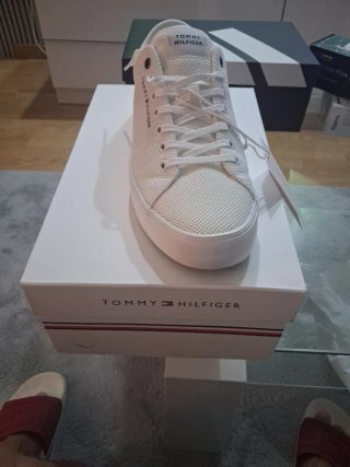 Zapatillas Tommy Hilfiger Malla Blancas