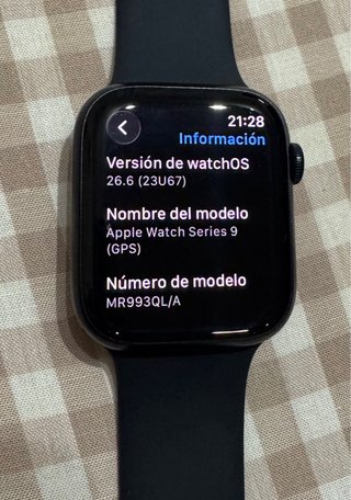 Apple Watch Series 9 GPS 45mm Negro