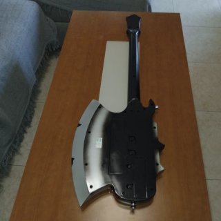 Bajo Hacha Kiss Guitar Hero PS2/PS3/Wii