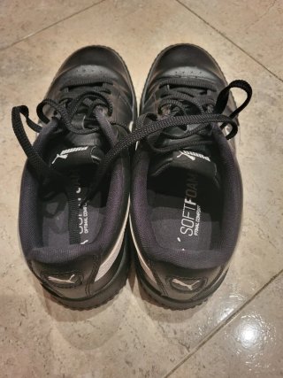 Zapatillas Puma Soft Foam+ Negras y Rosas