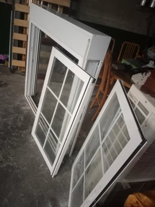 Ventana aluminio con persiana