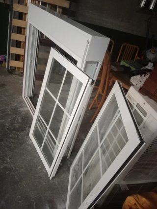 Ventana aluminio con persiana