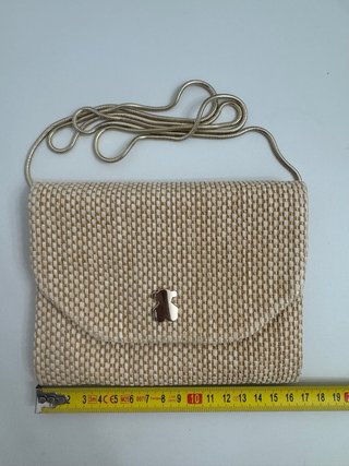 Bolso Tous Rafia Beige Cadena