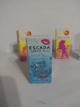 Miniaturas Escada Rockin' Rio, Island Kiss, Pacifi