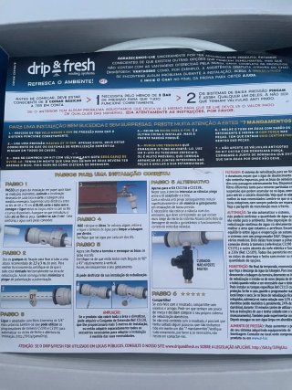 Kit Nebulizador Agua Drip & Fresh