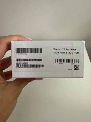 Caja Xiaomi 17T Pro