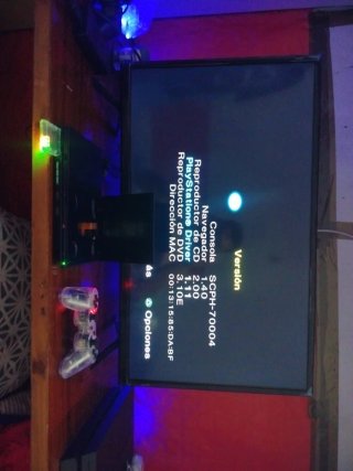Consola Sony PS2 Negra Modelo 70004