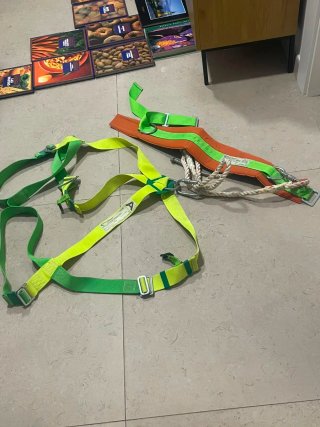 Arnés de seguridad construcción