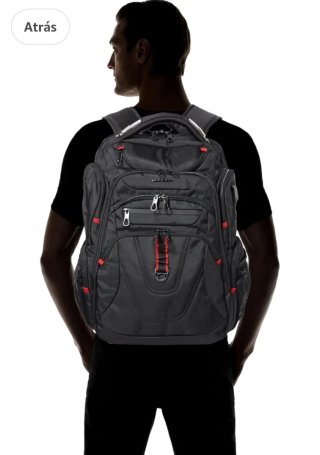 Mochila KROSER para portátil negra