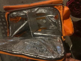 Saco de reparto Just Eat naranja
