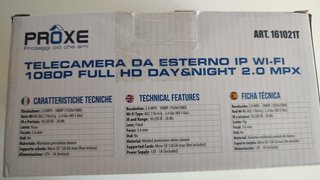 Cámara IP WiFi Exterior PROXE 2MP Full HD