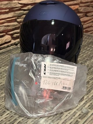 Casco CGM Jet 126 Talla M Azul