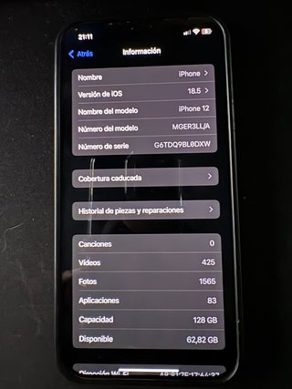 iPhone 12 Negro